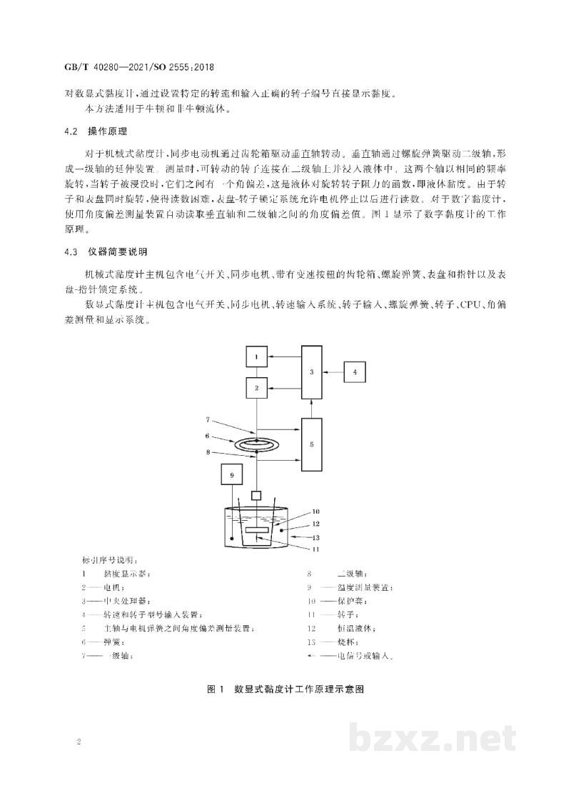 GB/T 40280-2021塑料 液态或乳液态或分散体系的树脂 用单筒旋转黏度计测定表观黏度 GB/T 40280-2021塑料 液态或乳液态或分散体系的树脂 用单筒旋转黏度计测定表观黏度