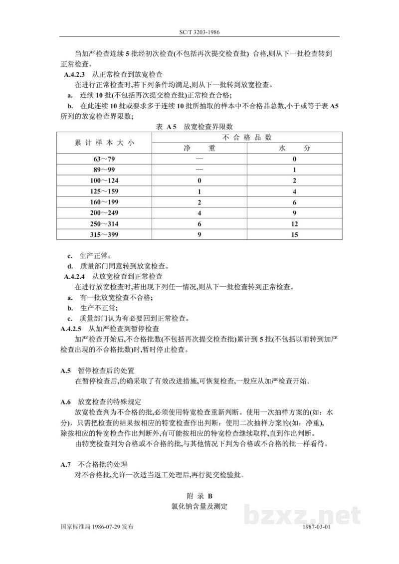 SC/T 3203-1986调味马面鲀鱼干 SC/T 3203-1986调味马面鲀鱼干