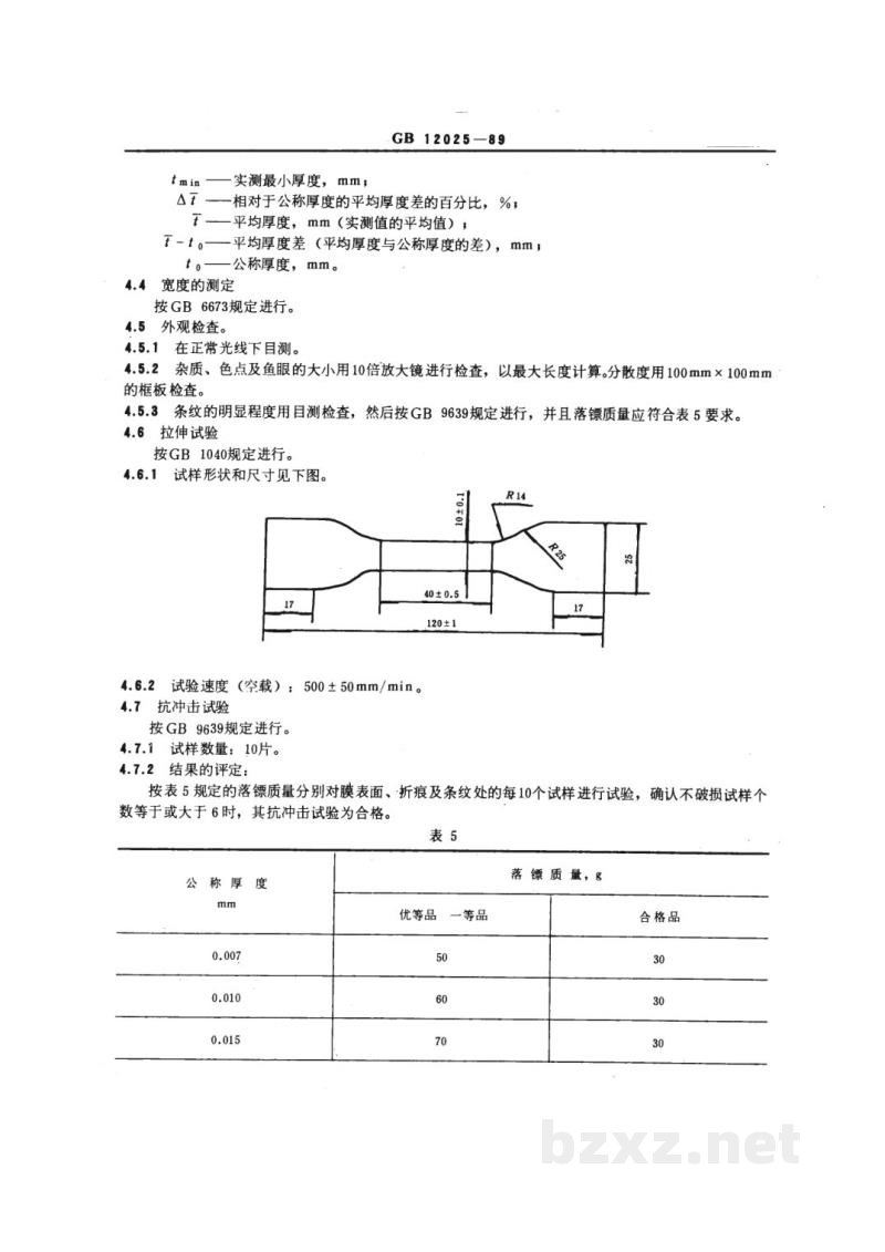 GB 12025-1989高密度聚乙烯吹塑薄膜 GB 12025-1989高密度聚乙烯吹塑薄膜