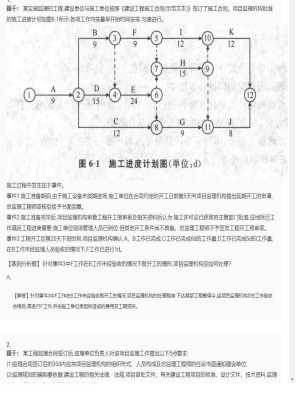 【案例分析】监理工程师简答题和分析题30