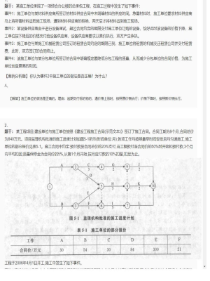 【案例分析】监理工程师简答题和分析题26