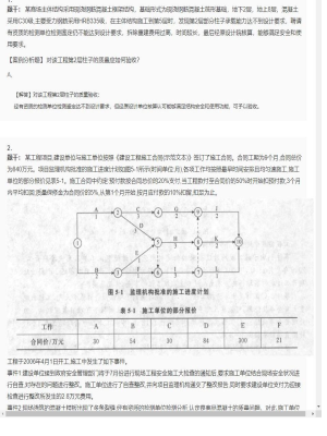 【案例分析】监理工程师简答题和分析题66