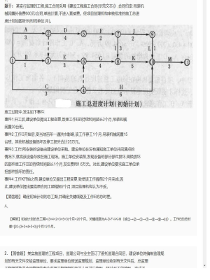 【案例分析】监理工程师简答题专项训练53
