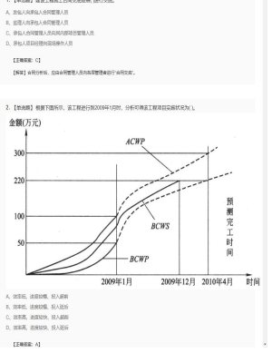 【项目管理】一级建造师单选题和多选题191
