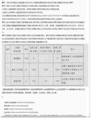 【水利工程】一级建造师案例题专项训练9