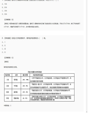 【综合能力】一级消防工程师单选题专项选练113