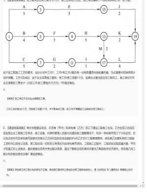 【建筑工程】一级建造师案例题专项训练80