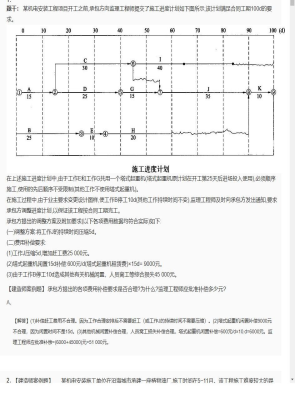 【机电工程】二级建造师案例题训练32