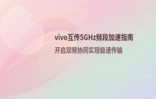 vivo互传5GHz频段加速_开启该功能的设置流程