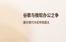 Google办公套件对微软Office的竞争影响分析