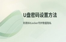 移动硬盘U盘密码设置方法_数据安全保护