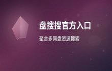 盘搜搜网页版搜索入口 官方PanSou地址