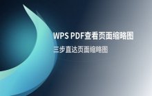 在PDF阅读器中快速查看文档缩略图的具体操作路径