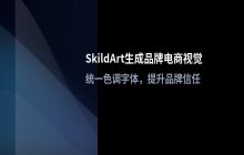 SkildArt生成符合品牌风格的电商视觉素材