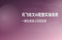 讯飞绘文一键自动生成配图的完整操作流程