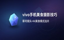 vivo手机拍摄食物照片的技巧_利用光影营造高级感