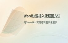 Word文档中插入流程图的操作方法_实现逻辑图示化展示