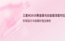 三星W2018 黄金版与白金版区别