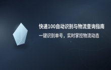 快递100自动识别查询入口