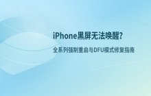 iPhone黑屏后如何强制重启