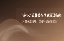 vivo浏览器 清除缓存