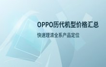 OPPO历代机型及价格汇总_所有OPPO手机型号与售价一览