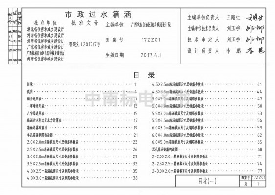  市政过水箱涵