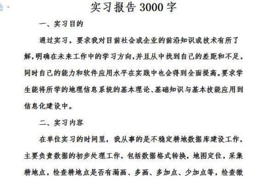 销售助理实习报告3000字