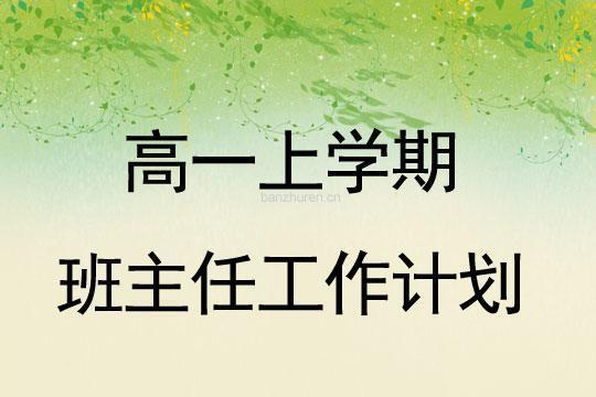 高中班主任个人工作计划范文通用 高中班主任个人简介100字