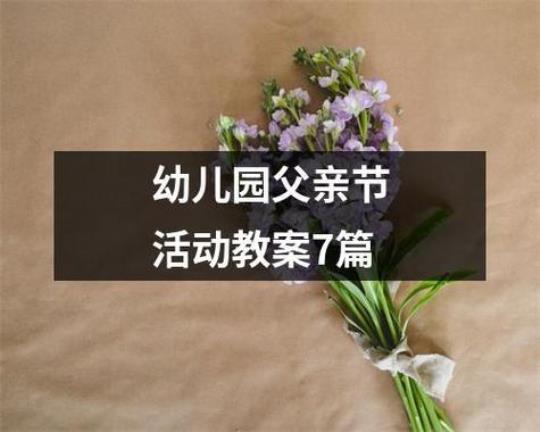 学校父亲节活动总结汇总