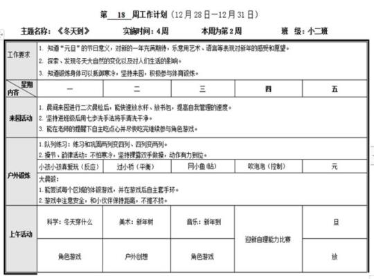 大班六月保育工作计划