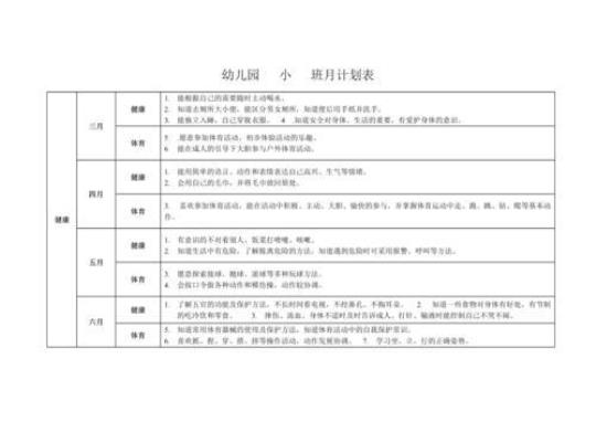 小班教学计划上学期