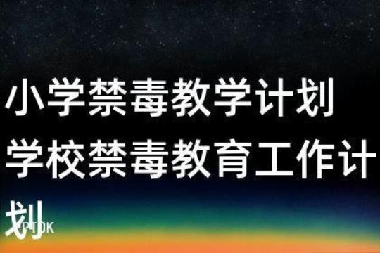 学校禁毒反工作计划1000字精选