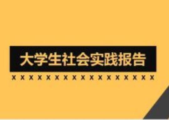 署假社会实践报告2000字大学
