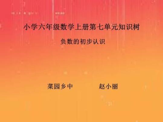6年级上册数学课件 年级上册数学人教版电子书