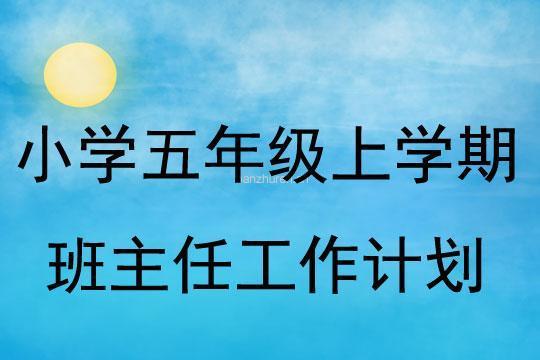 实习班主任个人工作计划(模板5篇)