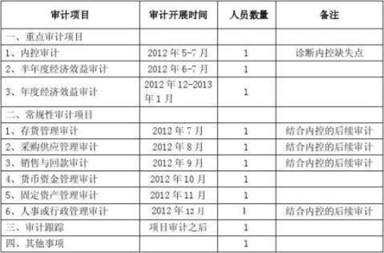 [荐]财务内部审计工作计划合集(5篇)