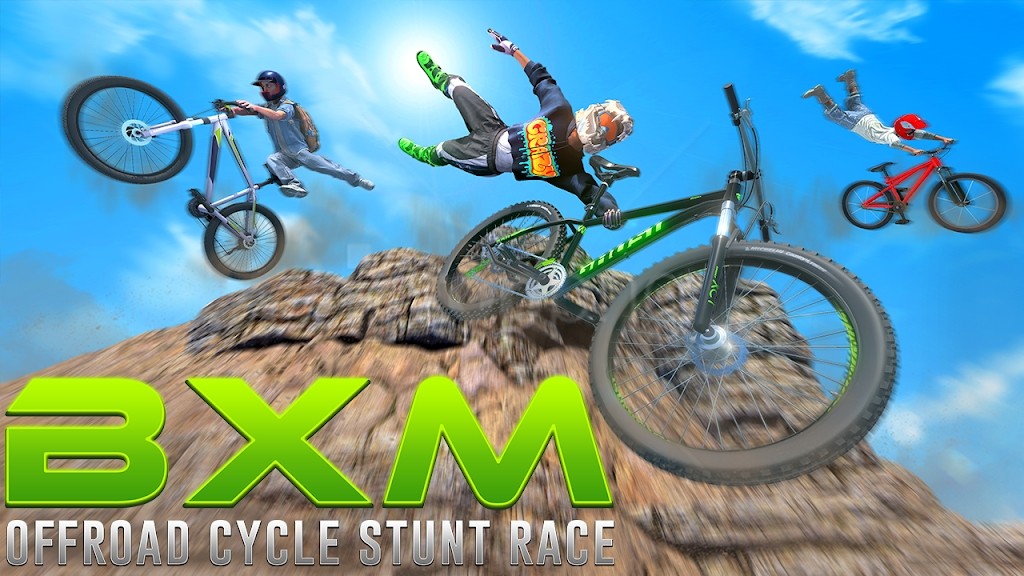 BMX自行车越野特技比赛免费版
