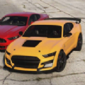 Drag Ford Mustang Car中文版
