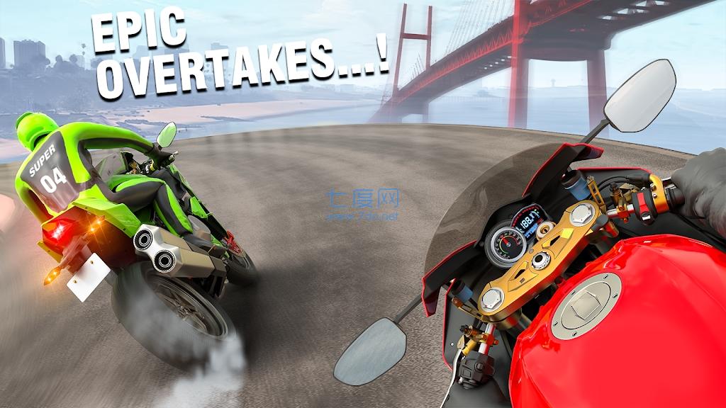 公路摩托车骑手驾驶HighwayRacerBikeDriving下载
