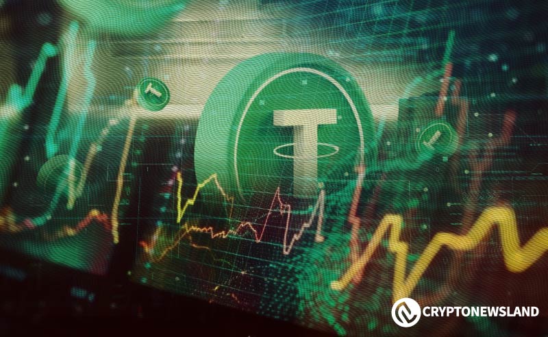 价格走势显示USDT.D在反弹前下跌至3.36%