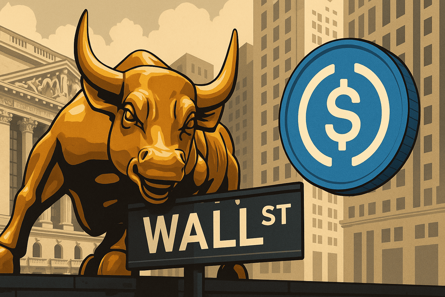 华尔街巨头入局稳定币赛道？彭博独家披露贝莱德计画收购Circle IPO 10% 股份