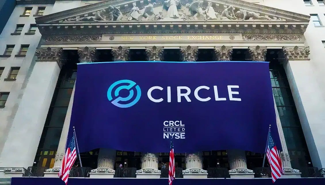 USDC发行商Circle正式上市纽约证券交易所NYSE，加密融入主流金融里程碑