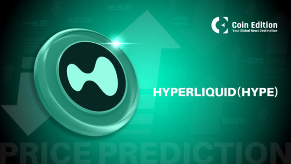 2025年6月15日HYPE价格预测：多头在上升通道内持续发力，Hyperliquid有望突破44.20美元关口