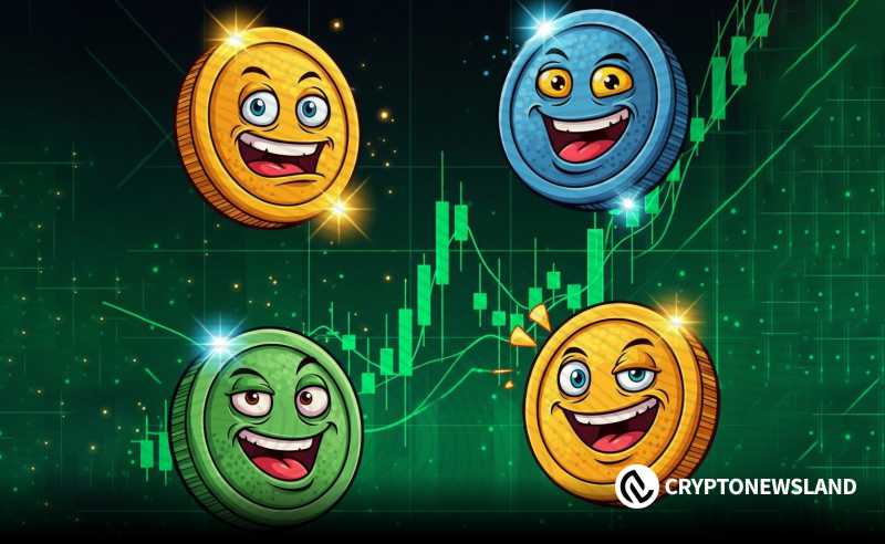 市场反弹可能推动这4种模因币起飞——具有10倍潜力的高确信选择
