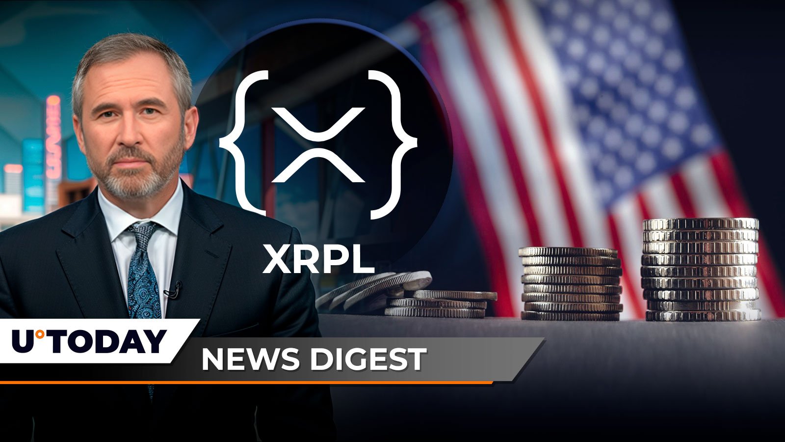 瑞波CEO打破沉默，透露XRP账本取得"重大进展"，美国众议院本周将举行重要加密货币投票，ETH ICO巨鲸将价值1200万美元的ETH转入Kraken交易所：U.Today加密新闻摘要