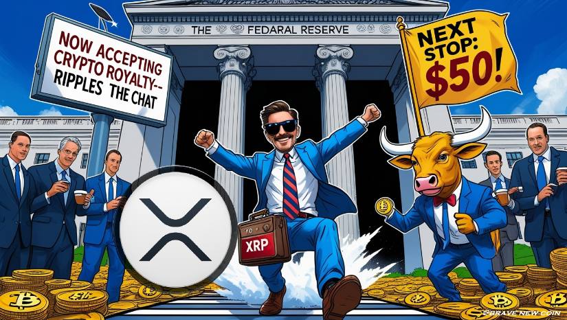 XRP价格预测：分析师称若Ripple获得美国银行牌照，XRP或将暴涨至50美元