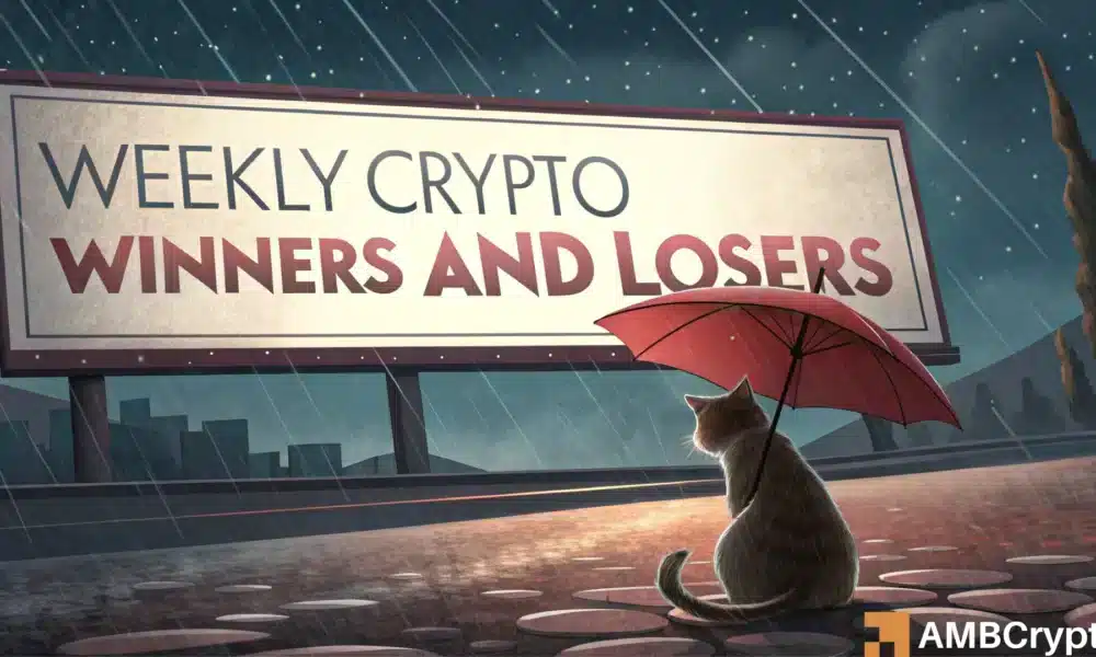 加密货币市场的每周赢家和输家——XLM、MOG、JTO、SYRUP