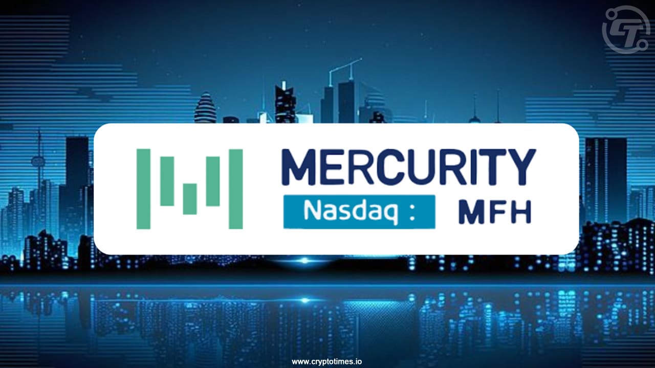 Mercurity金融科技提交K-6表格，推出5亿美元DeFi篮子资金库