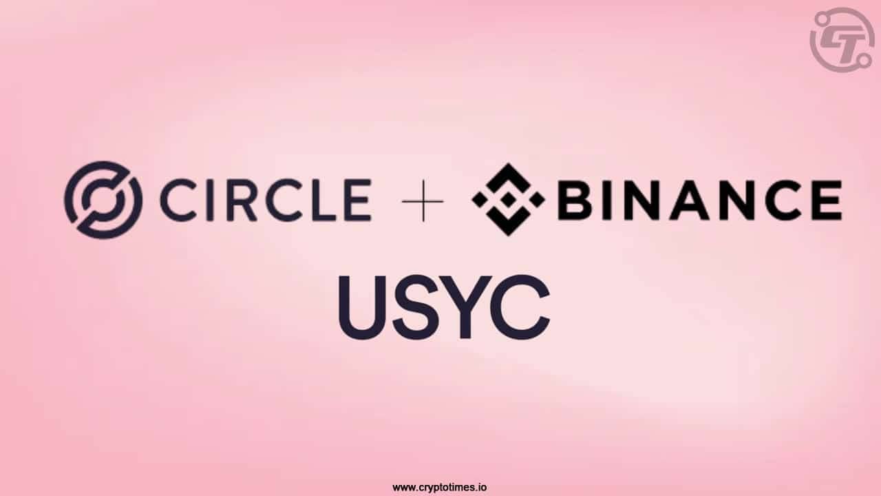 币安机构用户现可使用Circle的USYC代币作为抵押品